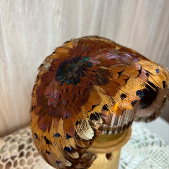 Hildagarde Vintage 1940’s Pheasant Feathered Hat Fascinator - Picture 3 of 8